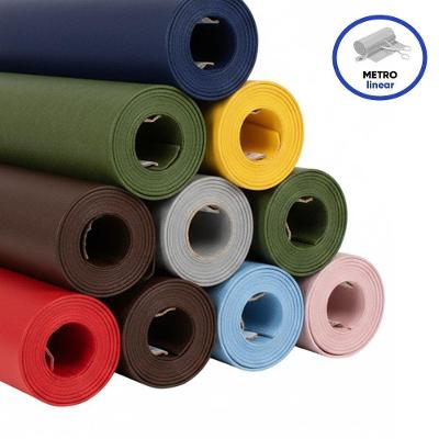 Tecido Corano Dt 140cm – Pvc Sintético Resistente E Maleável Para Estofados E Móveis sépia