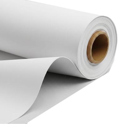 Tecido Banner Bagum Brilho 1m Pvc Impermeável Resistente Estofados Capas Artesanato Branco