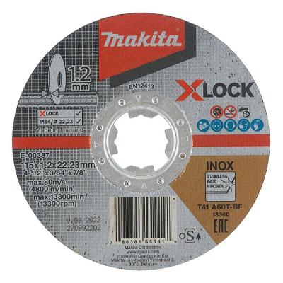 Disco de Corte 115mm X 1.2 Mm Xlock E00387 Makita