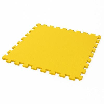 Piso Eva Tatami Central Espumas 100x100x1cm E 50x50x1cm – Antiderrapante, Alta Densidade 100x100cm Amarelo