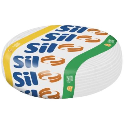 Cabo Flexsil de Cobre 2,5mm 750 Volts Branco com 100 Metros 00003.018.003.1.06 Sil