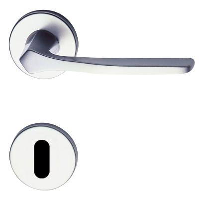 Fechadura Inox Line de 40 Mm Maçaneta Em Zamac 30 Espelho E Roseta Em Aço Inox 0330023cr Papaiz