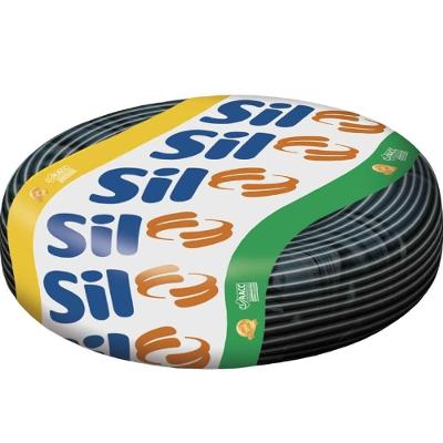 Cabo Flexsil de Cobre Paralelo 1,50mm 300 Volts Preto 100 Metros 00005.017.002.1.06 Sil Cabo Fle