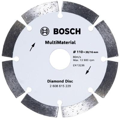 Disco de Corte Diamantado Multimaterial Segmentado 2608615229000 Bosch Disco Segment Multimater