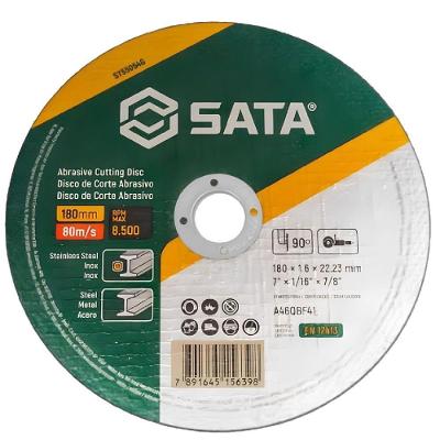 Disco de Corte Abrasivo Metal-inox 4.1-2'x1mm St55052g Sata Disco de Corte Abrasivo Metal-inox 4