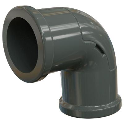 Cotovelo com Tampa Vigia Eletroduto Em Pvc S-r Cinza 3-4 E015300015 Wetzel Cotovelo com Tampa Vi