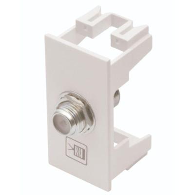 Módulo Tomada Para Antena de Tv Coaxial de 75 Ohms Habitat 2066 Fame Tomada Para Antena Tv Cabo