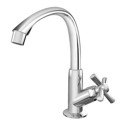 Torneira Para Lavatório de Mesa Bica Alta Móvel Cross Cromada 1-2 300000490 Tigre Torneira Para