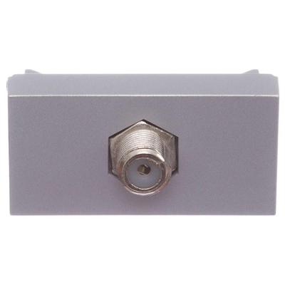 Módulo Tomada Para Antena de Tv Cabo Coaxial Alumínio Orion S70546874 Schneider Modulo Tom.p-ant