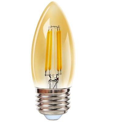 Lâmpada Vintage Led Vela de 2 Watts E 2400k 05300 Ourolux Lâmpada Vintage Led Vela 2w Bivolts 24