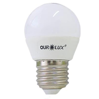 Lâmpada Superled Bolinha G45 de 4 Watts E 2700k 20005 Ourolux Lâmpada Superled S30 4w Bolinha Bi