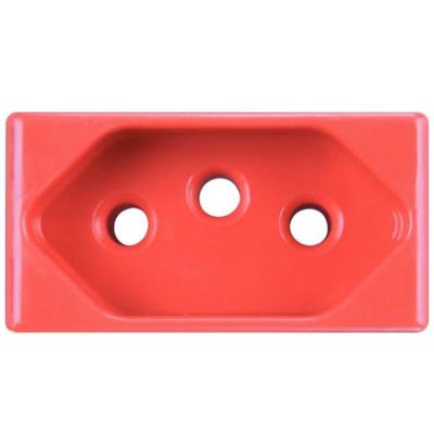 Módulo Tomada 2p+t 20 Ampères 250 Volts Vermelho 57115039 Tramontina Módulo Tomada 2p+t 10 A 250