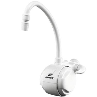 Torneira Elétrica Versátil Branca Bica Alta E Móvel 5500watts 220volts 7550023 Lorenzetti Tornei