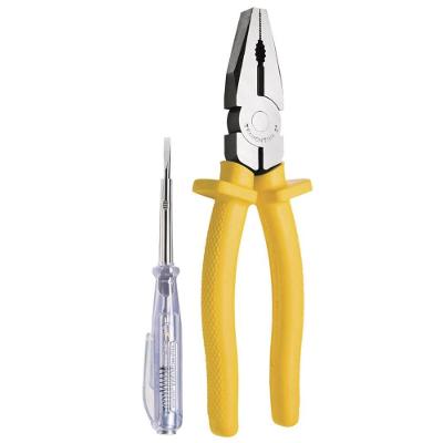 Kit De Alicate Universal 8 + Chave Teste 1-8 X 3