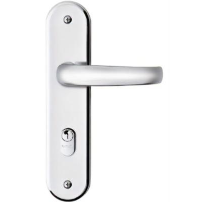 Fechadura Inox Line de 40 Mm Maçaneta Em Zamac 272 Espelho Em Aço Inox 03272a4ca Papaiz Fech.int