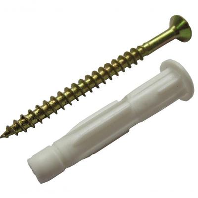 Bucha Nylon Mu 8mm Dry Wall Para Bloco Oco com Parafuso Buo0164 Foxmix Bucha Nylon M.u Dry Wall