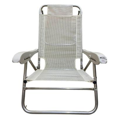 Cadeira Reclinavel Preguiçosa Sanete Ronchetti 120 Kg 05 Pos Cor Branco