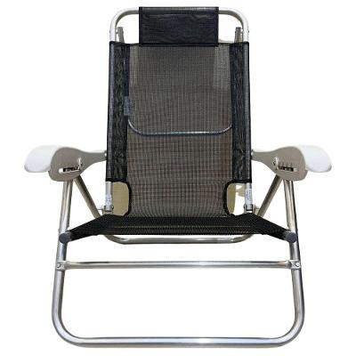 Cadeira Reclinavel Preguiçosa Sanete Ronchetti 120 Kg 05 Pos Cor Preto