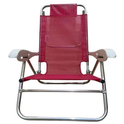 Cadeira Reclinavel Preguiçosa Sanete Ronchetti 120 Kg 05 Pos Cor Rosa