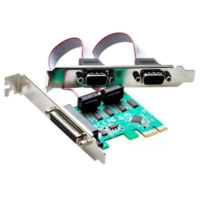 Placa Serial E Paralela Knup Kp-t105, Pci-express X1, 2 Portas Serial, 1 Porta Paralela