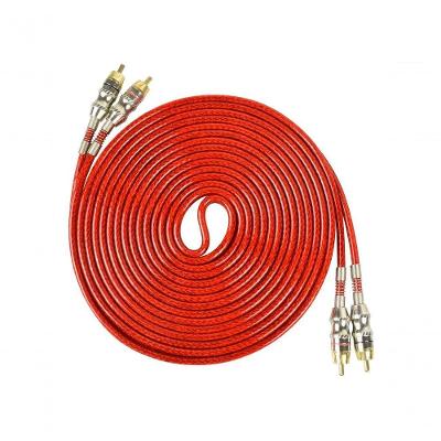 Cabo De Audio Evus C-030 Premium 2rca X 2rca Macho 5,0m