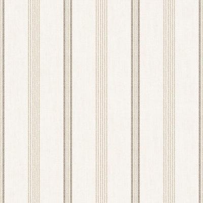 Papel De Parede Top Stripes Listras Bege Claro Com Dourado