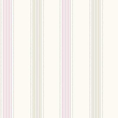 Papel De Parede Fofura Baby Listra Rosa E Bege Ff4054