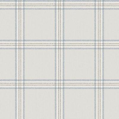 Papel De Parede Top Stripes Xadrez Tartan Cor Azul