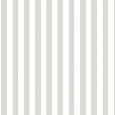 Papel De Parede Top Stripes Listras Cor Cinza Claro