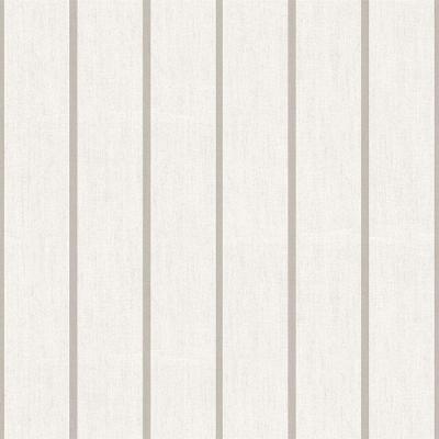 Papel De Parede Top Stripes Listras Cor Bege Claro E Cinza Claro