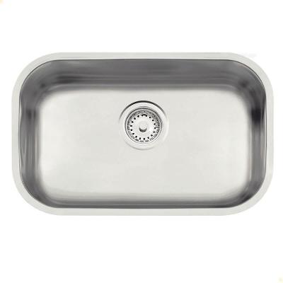 Cuba Tramontina Lavínia 47 Bl Prime Em Aço Inox Acetinado 47x30 Cm Com Válvula 94022107
