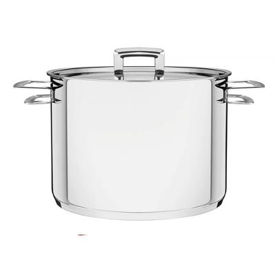 Caldeirão Tramontina Brava Aço Inox Fundo Triplo Tampa Plana 24 Cm 7,7 L 62405240