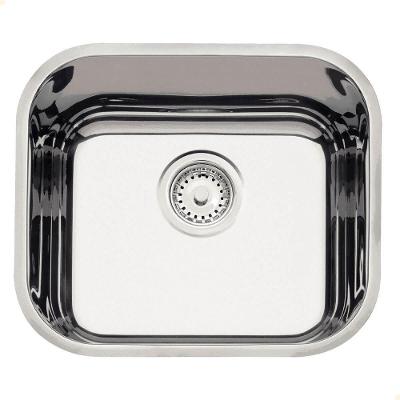 Cuba Tramontina Lavínia 40 Bl Perfecta Em Aço Inox Polido 40x34 Cm Com Válvula 94050407