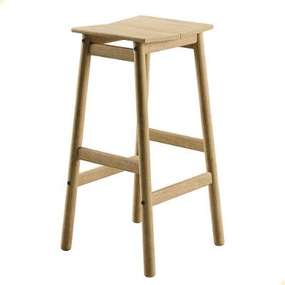 Banqueta Alta Tramontina Bossa 75 Cm Madeira Tauari Natural 13692080