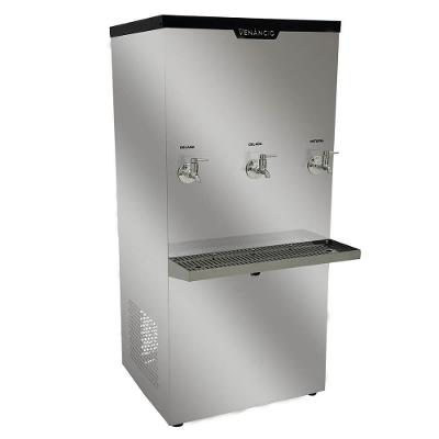 Bebedouro Industrial Refrigerado Venâncio Bi100 Inox 100 Litros 220V 60hz 3 Torneiras Geladas 50612