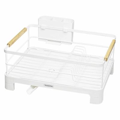 Escorredor De Louça Tramontina Plurale Com Secador E Porta Talheres Branco 61536200