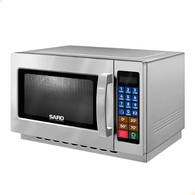Micro-ondas Industrial de Bancada Saro Mc22 34L 1000W Digital Inox Prata 220V