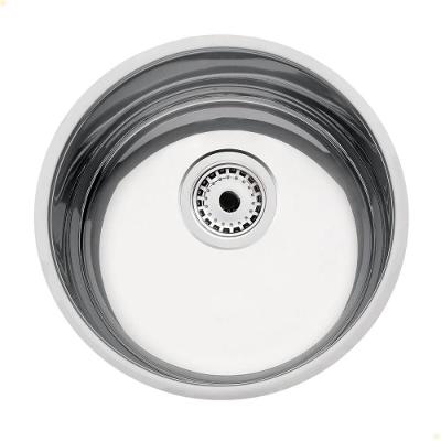 Cuba Redonda Tramontina Luna 30 Bl Perfecta Em Aço Inox Polido 30 Cm Com Válvula 94040407