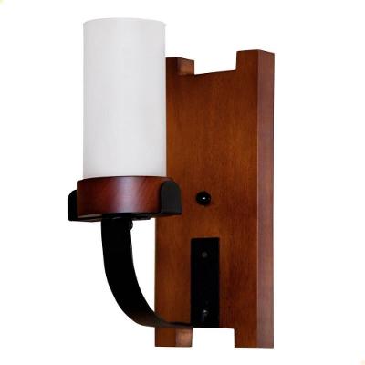 Arandela Muller Country Retangular 1 Lâmpada Envelhecida 1201e