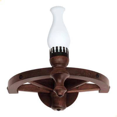 Arandela Muller Roda Carroça 1 Lâmpada Envelhecida 901e