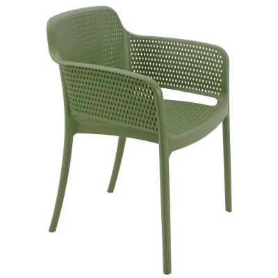 Cadeira Tramontina Gabriela Em Polipropileno E Fibra De Vidro Verde Oliva 92151027
