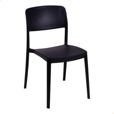 Cadeira Tramontina Summa Marta Em Polipropileno Preta 92094009