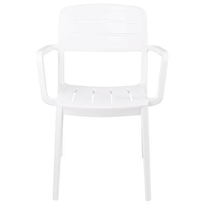 Cadeira Tramontina Amélia Em Polipropileno Cor Branco Com Braços 92099010