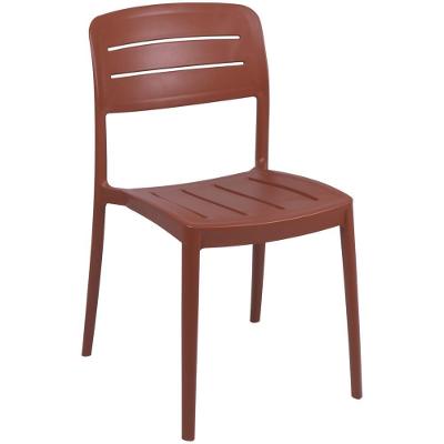 Cadeira Tramontina Amélia Em Polipropileno Cor Terracota 92098242