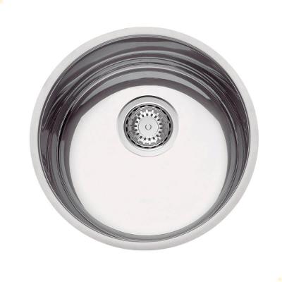 Cuba Redonda Tramontina Luna 30 Bl Prime Em Aço Inox Alto Brilho 30 Cm Com Válvula 94010202