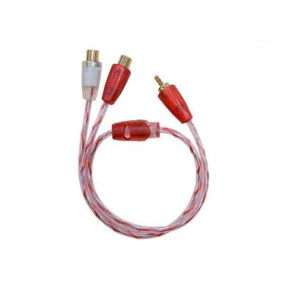 Cabo Y Stetsom Pvc Cristal Bronze 1 Macho + 2 Femea 40cm