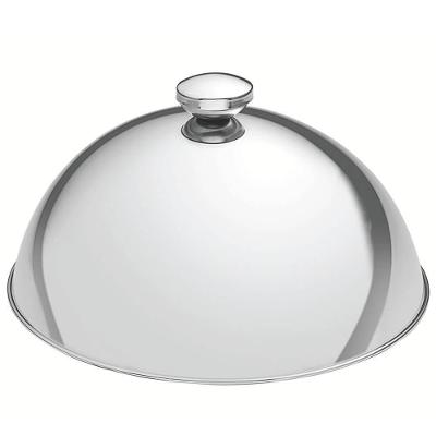 Cloche Tramontina Service Em Aço Inox 24,5 Cm De Diâmetro Tampa Cobrir Alimentos 61427240