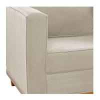 Kit Sofá 2 Lugares E 2 Poltronas Europa Suede Bege - 7