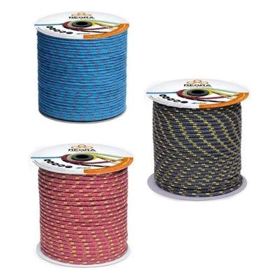 Corda Pet Trançada 12mm Rolo 105m Colorida Para Carretel