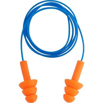 Protetor Auditivo Tipo Plug, De Silicone, Com Cordão Em Pvc, Vonder